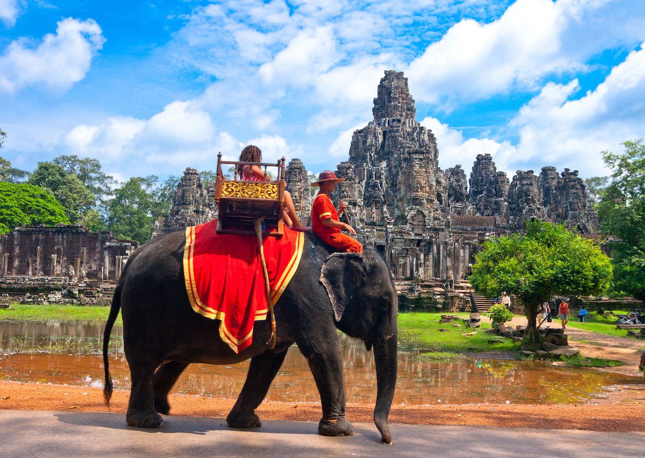 Angkor Wat is once of Asias most popular tourist destinations, image via Shutterstock