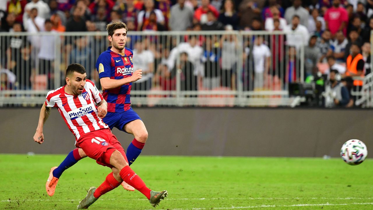 Atletico will face Real Madrid in the final, image via Getty Images