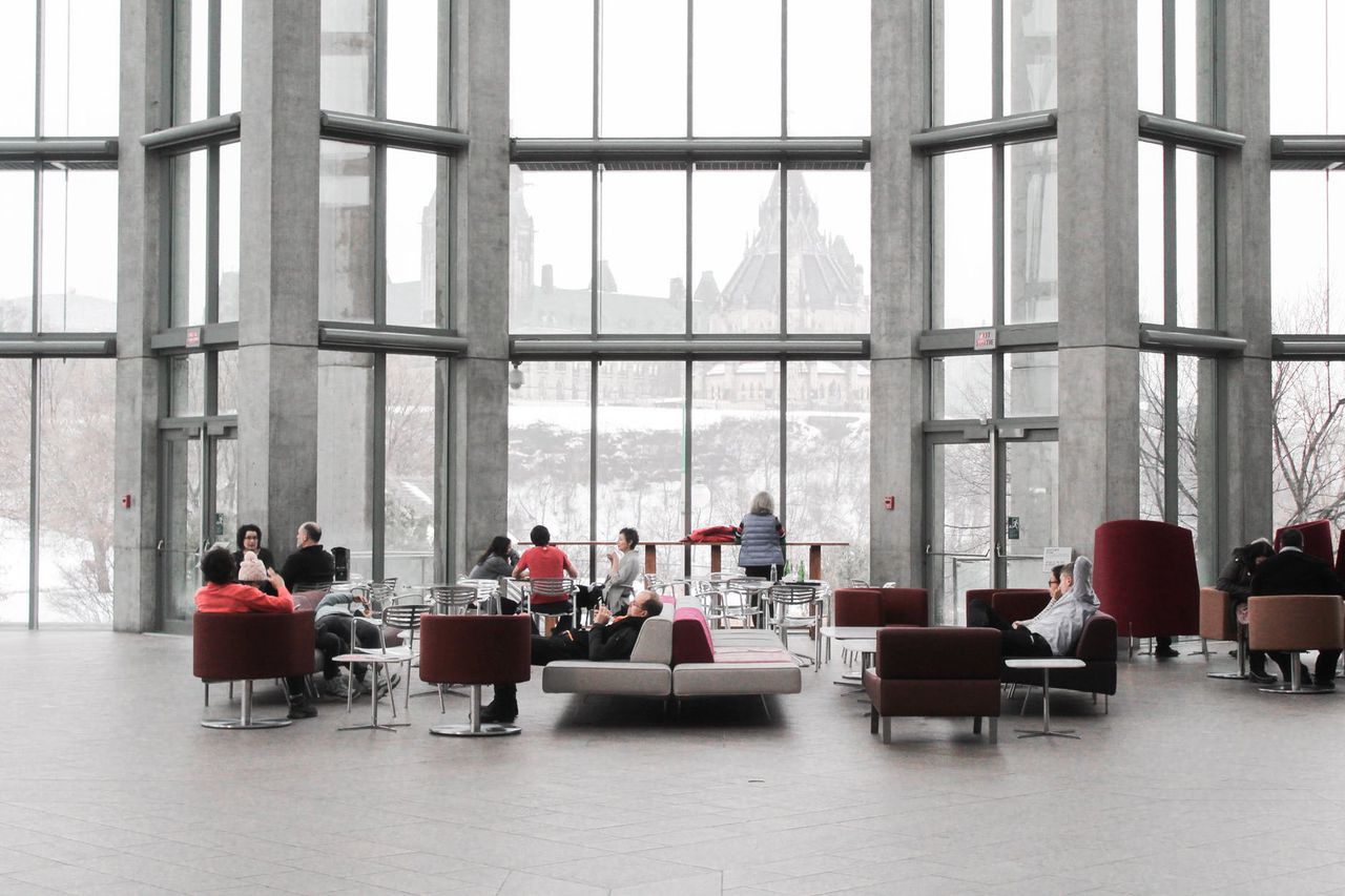Modern offices are trying to avoid worker burnout, image via Trang Doan