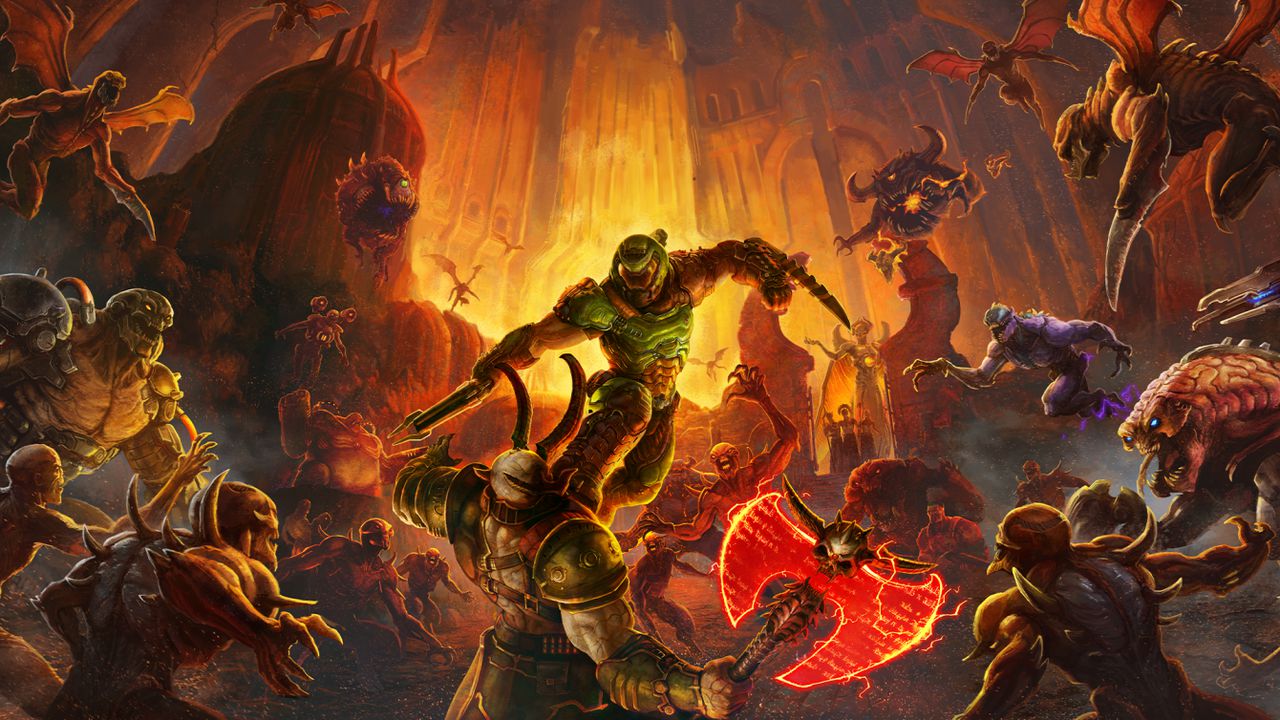 Crunch is now a standard practice in the video game industry, image via id Software