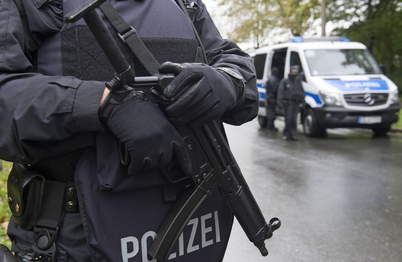 This is a reaction to the increase in far right violence in the country, image via Jens Mayer