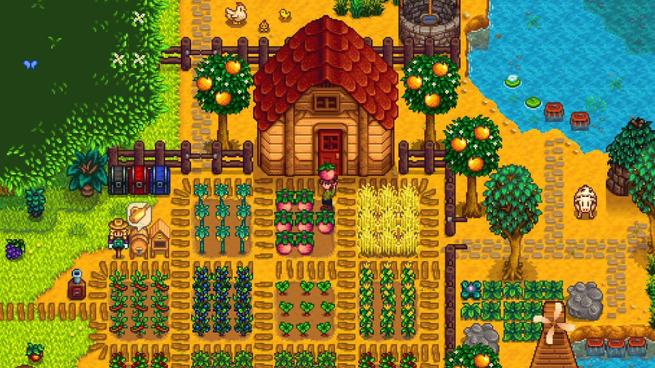 The game is a kind of farm life simulator, image via Concerned Ape