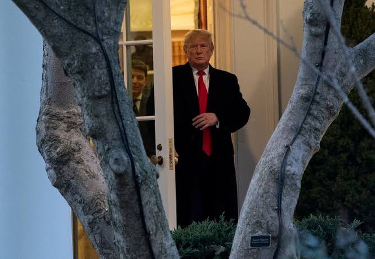 The tax returns will be released to New York prosecutors unless the Supreme Court intervenes, image via AFP