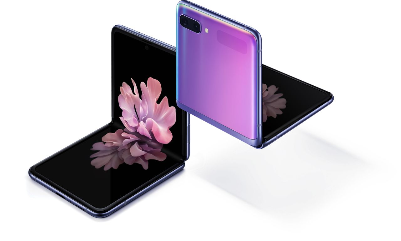 Samsung unveils new Galaxy Z Flip, a $1380 Flip Phone, Image via Samsung