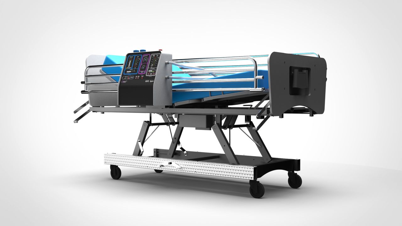 Sir James Dyson's company creates portable ventilator for British government in 10 days. Image via EFTM.