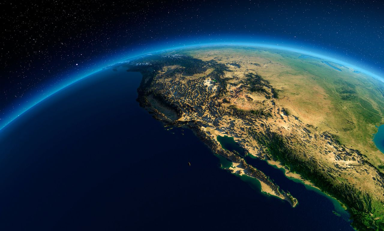 Leeds research finds earth's oxygen-richness may not have been caused by a major event, but simple nutrient cycles. Image via Dailymail.