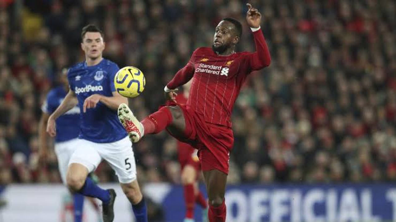 Liverpool scored four goals within the first half of the game, image via AP