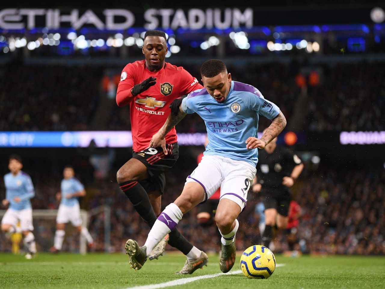 Manchester city is too far behind to catch up now, image via Getty Images