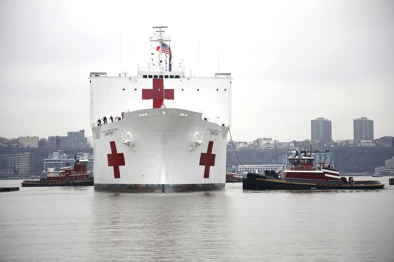 The Navy is also struggling with the virus, image via Vox
