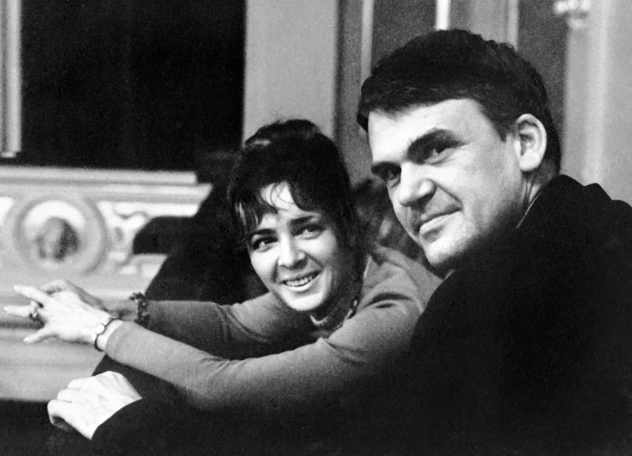 Literary stalwart Milan Kundera was granted back his homeland's citizenship after 40 years. Image via AFP.