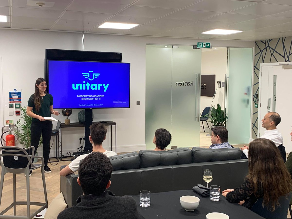 AI content moderation startup Unitary raises £1.3 million in funding. Image via Twitter.