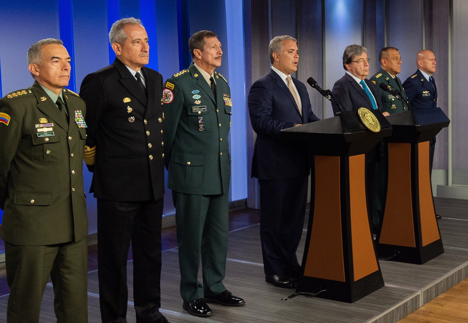 Closed borders and curfew in Colombia amid threats of civil unrest. Image via Presidencia de la Republica.