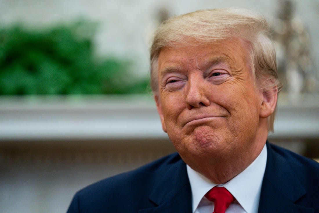 Many claim Trump has become more bold after his acquittal, image via AP