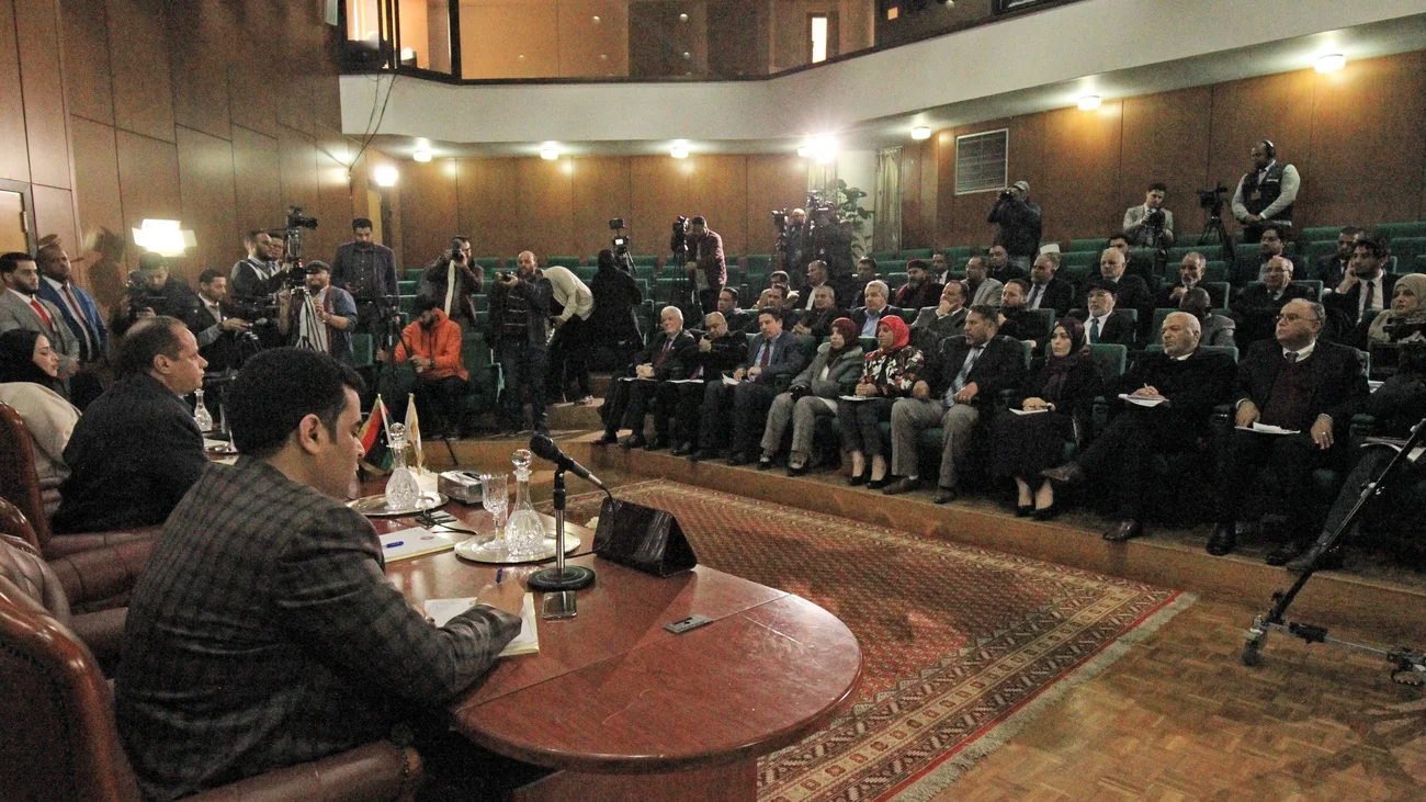 Libya's eastern-dominated parliament rejects al-Sarraj's request for Turkish military intervention. Image via Zeit.