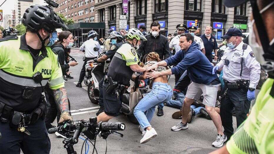 George Floyd protests turn deadly, Pentagon prepares military police