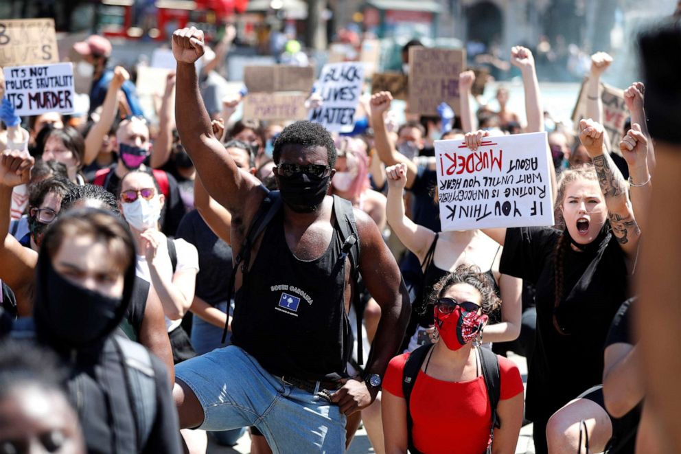 Berlin and London join anti-racism protests
