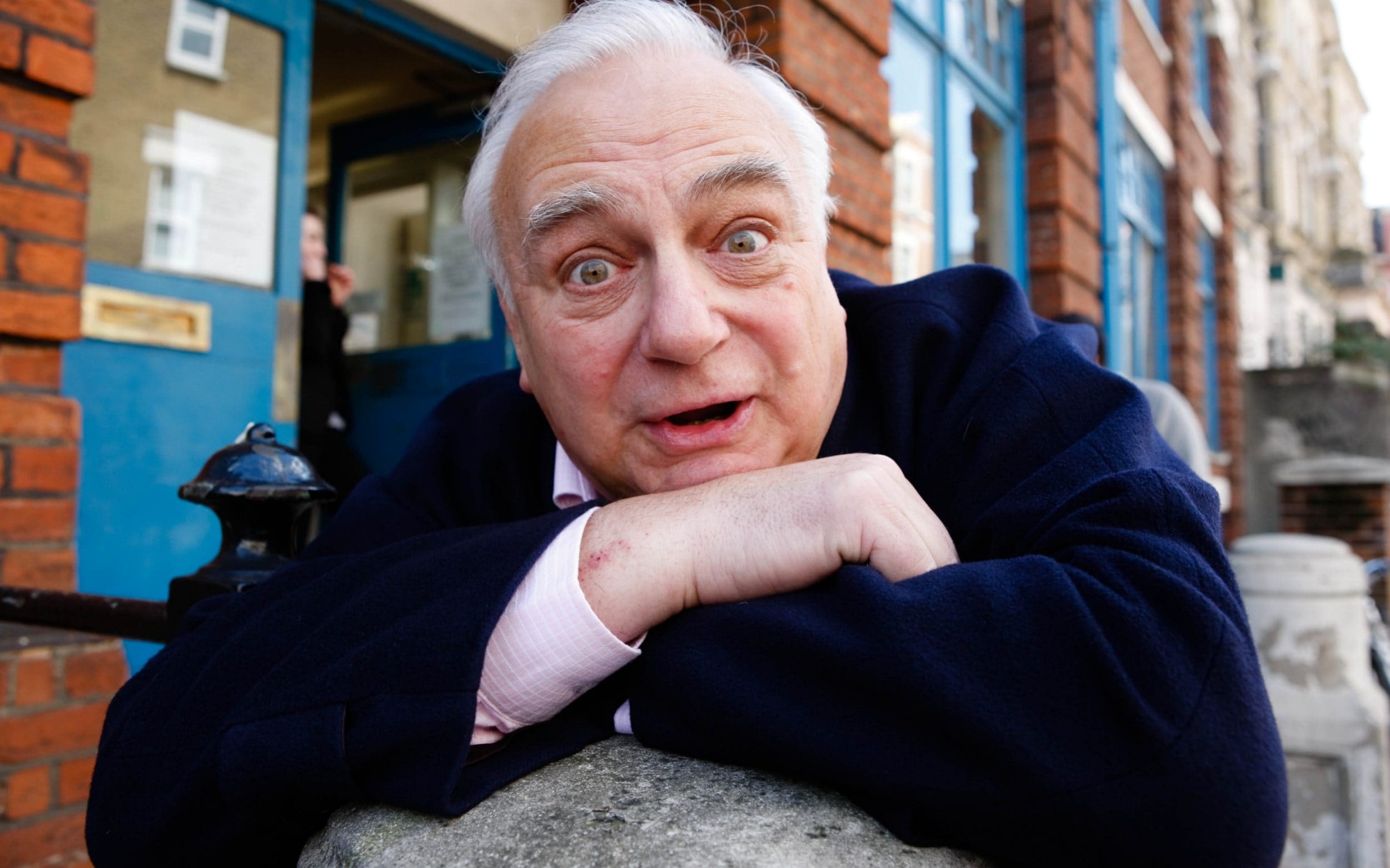 British actor, presenter and comedian Roy Hudd dead at 83. Image via Telegraph.