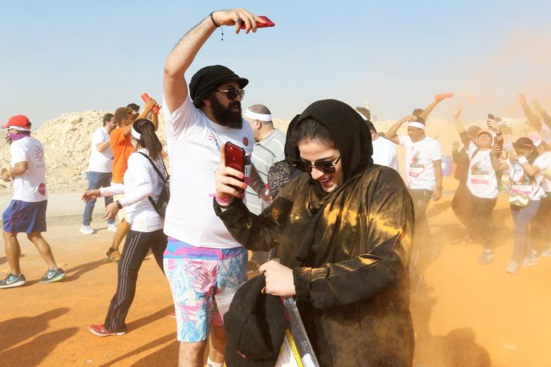 The stabbings took place at a two month long entertainment festival, image via Reuters