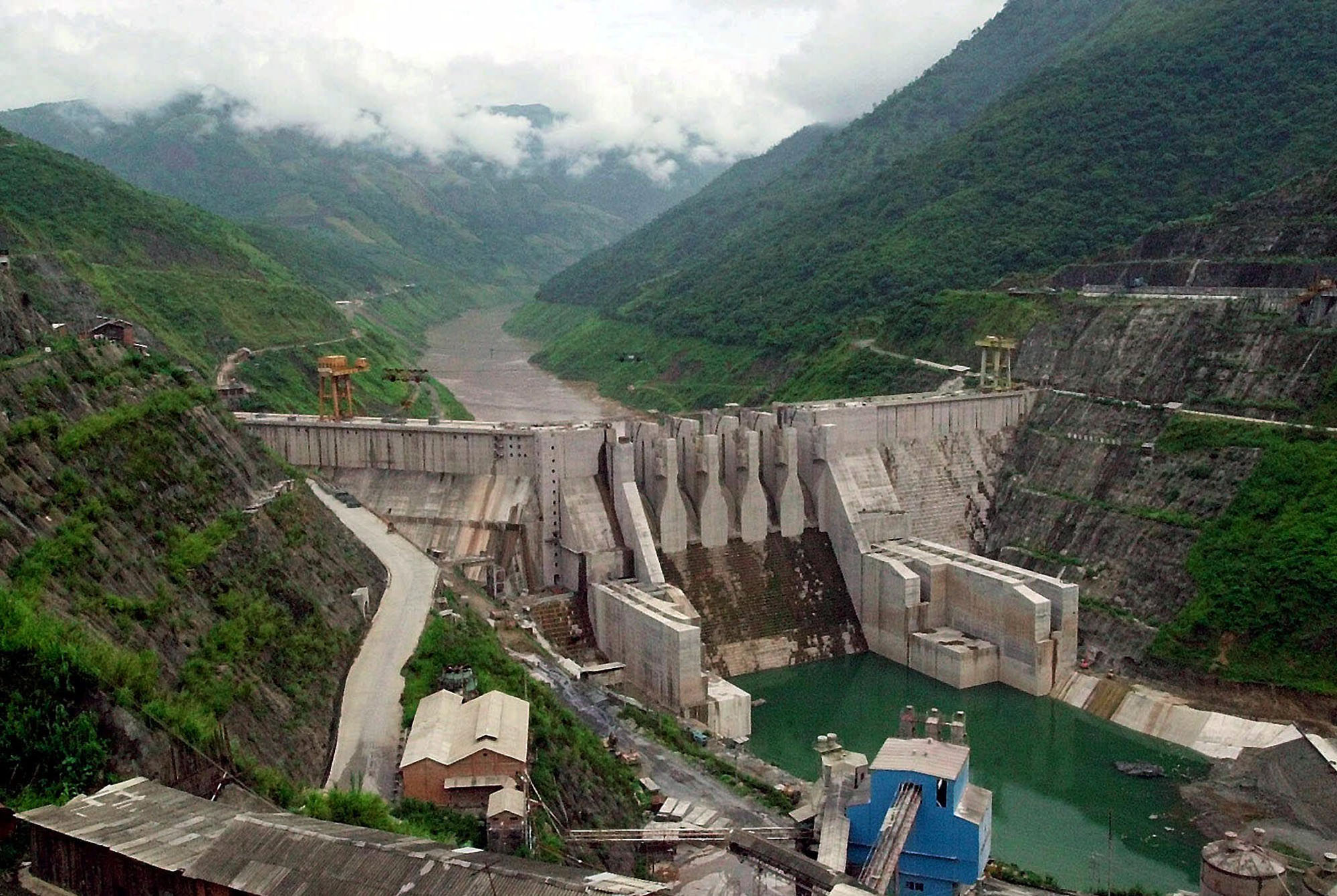China warned those living downstream before conducting the tests, image via VOA News