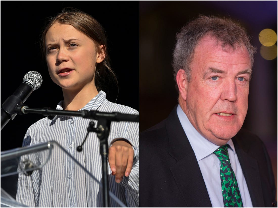 Clarkson accused the 16 year of of killing the car show, image via Getty Images