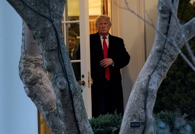 The tax returns will be released to New York prosecutors unless the Supreme Court intervenes, image via AFP