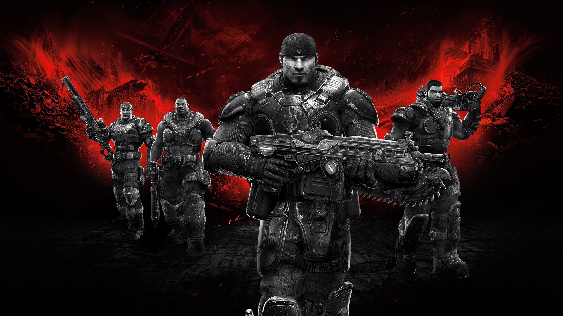 Fergusson has worked on Gears of War since 2005, image via Microsoft