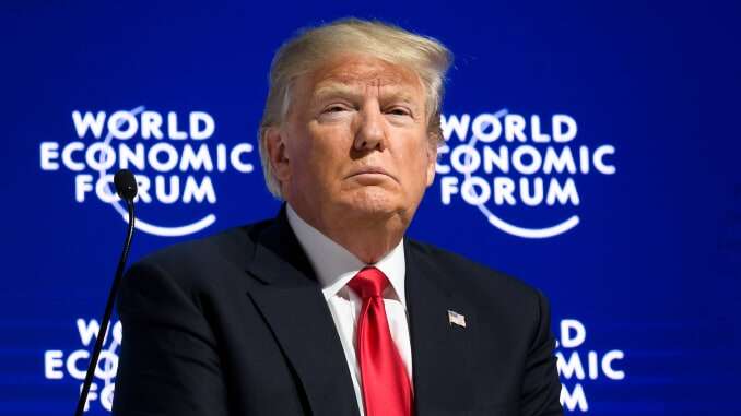The main focus of this year’s World Economic Forum in Davos was the climate crisis, Image via Getty Images