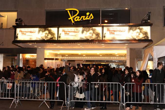 Netflix has signedd an extended lease on New York's Paris theater, image via Evan Agostini