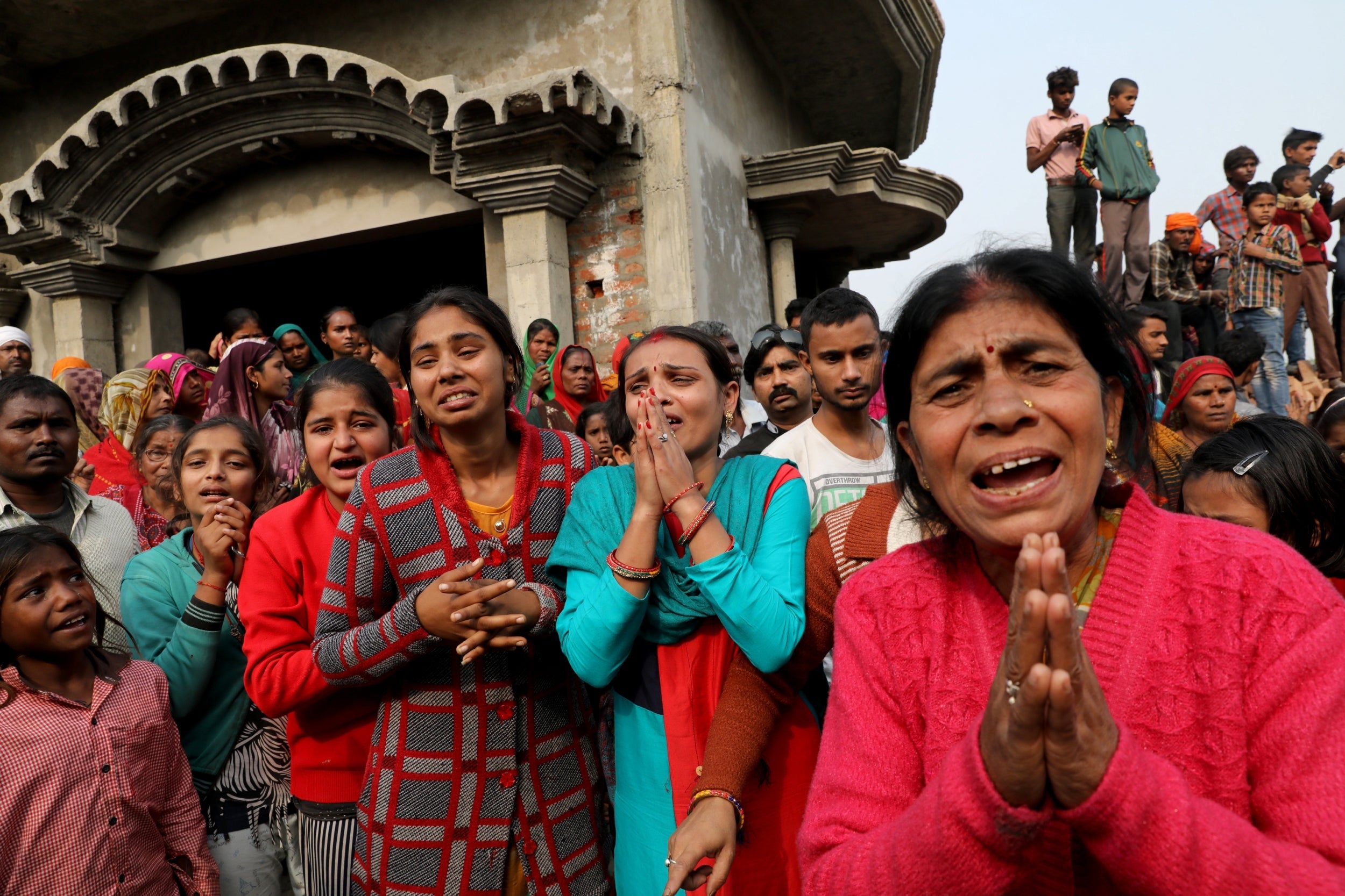 Gang raped veterinarian doctor who was burnt alive after assault dies in hospital in New Delhi. Image via Reuters.