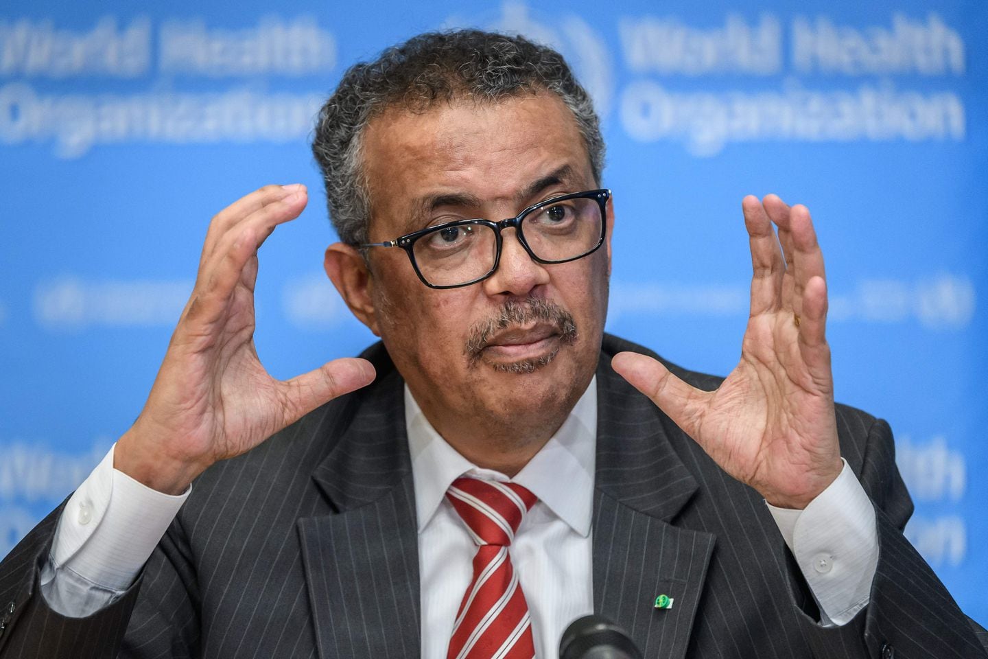 WHO officially announces COVID-19 is a pandemic. Image via Washington Post.
