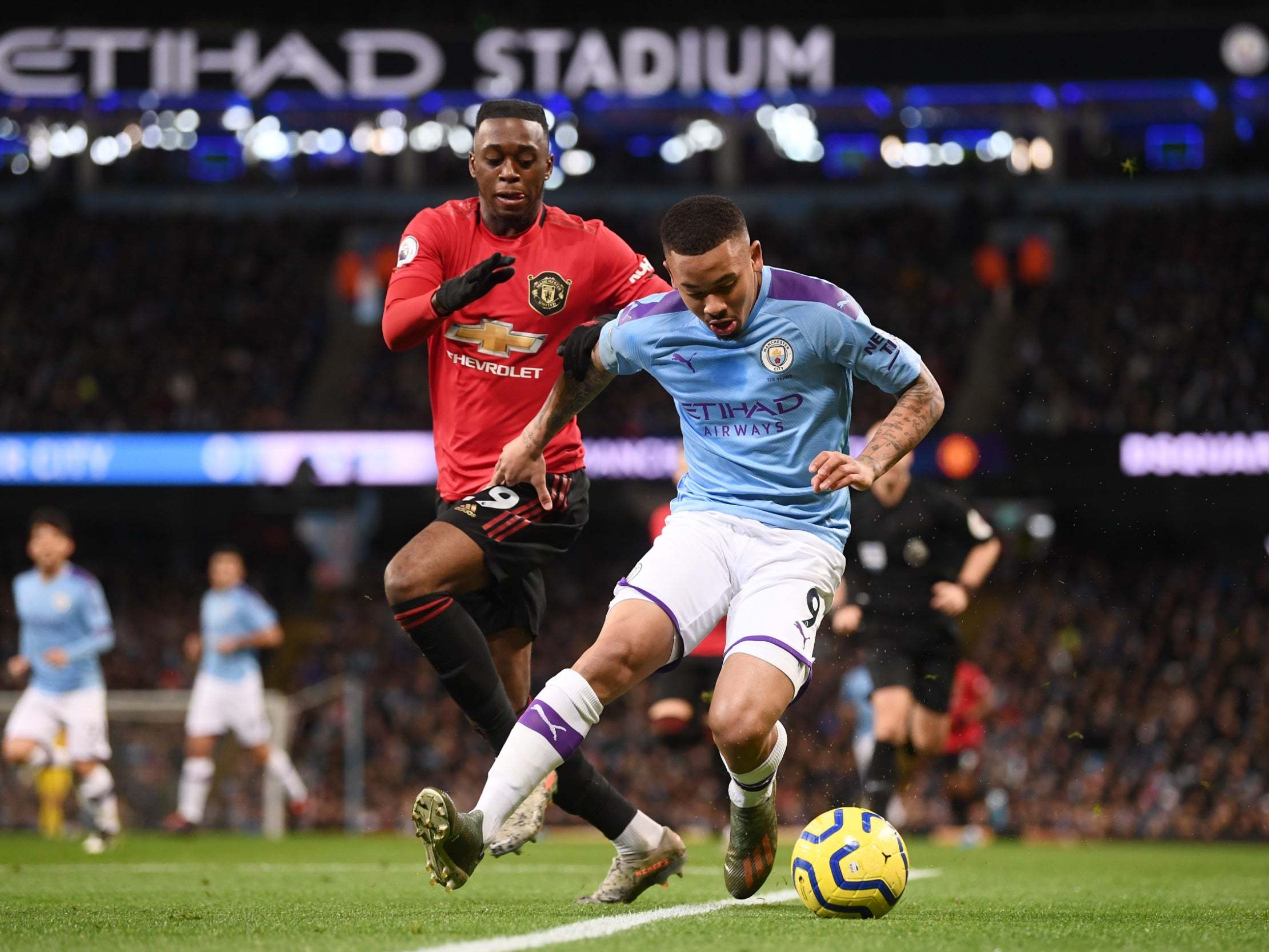 Manchester city is too far behind to catch up now, image via Getty Images