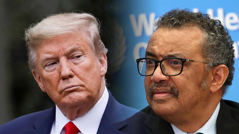 Trump plans to cut ties with the World Health Organization