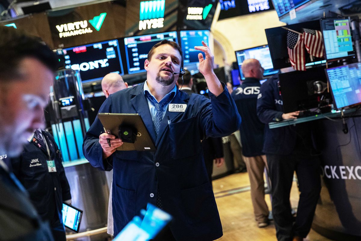 Markets stumble as US economy enters worst recession since 2008 financial crisis. Image via Vox.