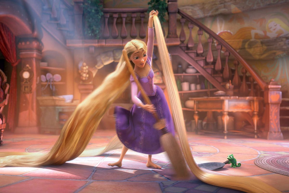 Disney fans say 2010 movie Tangled predicted the coronavirus pandemic. Image via New York Post.