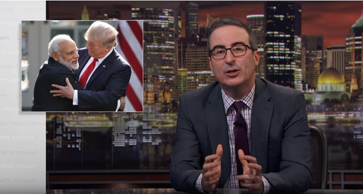 Disney-owned Hotstar removes John Oliver episode that criticized PM Modi. Image via Deccan Herald.