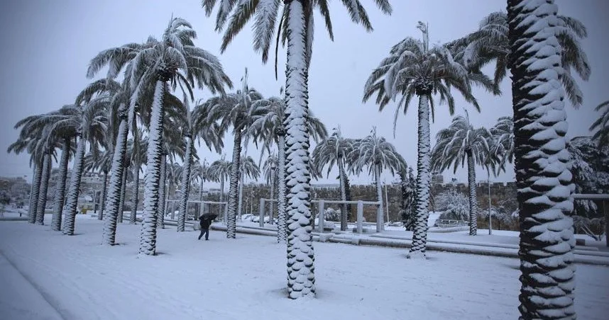 The entire region is getting extreme weather, image via Agence France Presse
