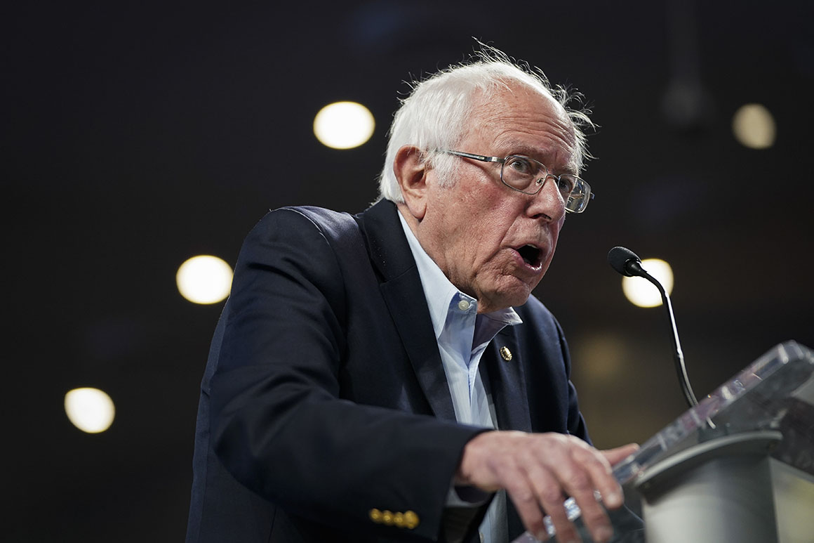Sanders has gotten support from all over the US, image via Getty Images