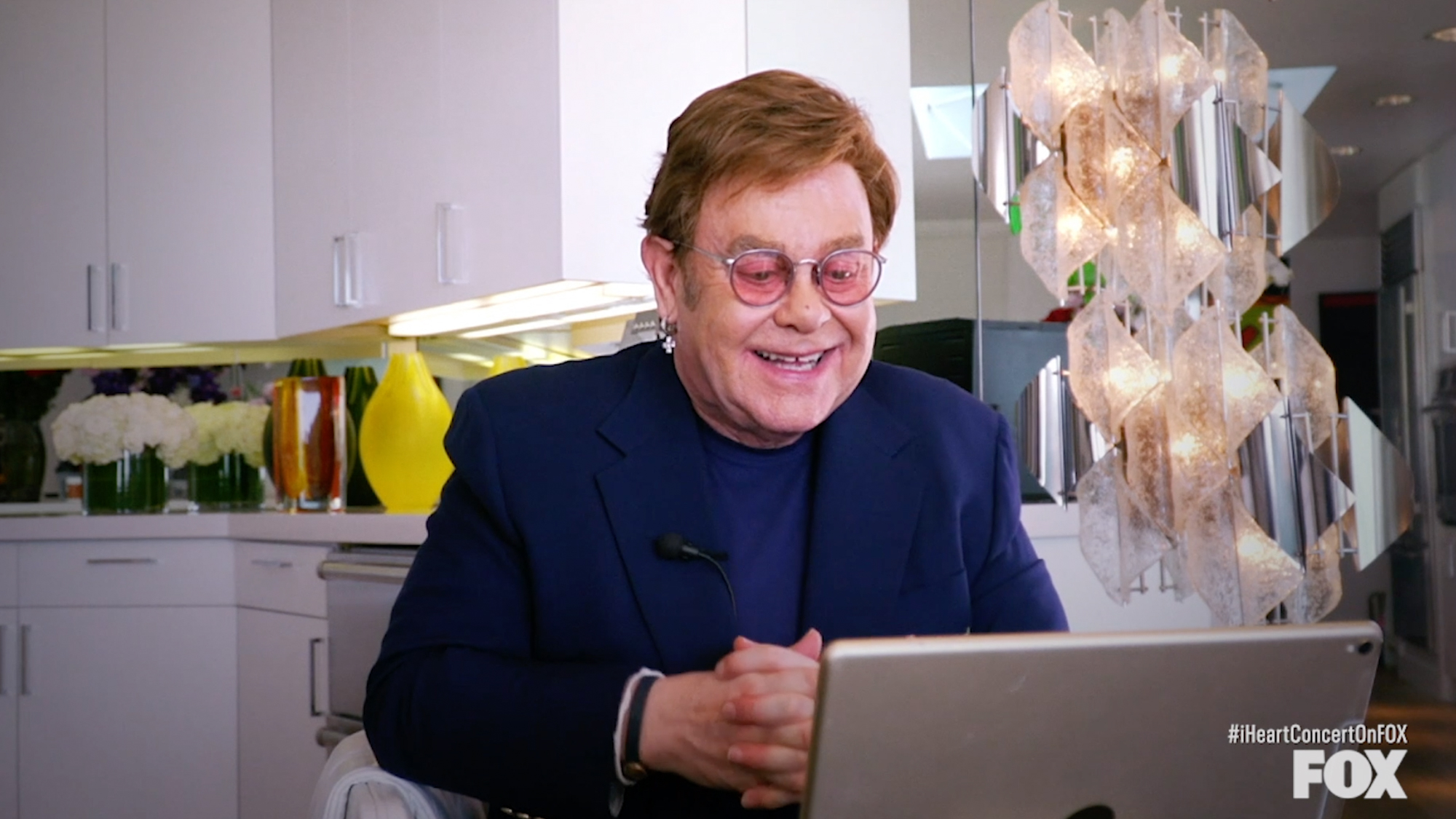 Fox broadcasts star-studded socially distanced coronavirus telethon. Image via Variety.