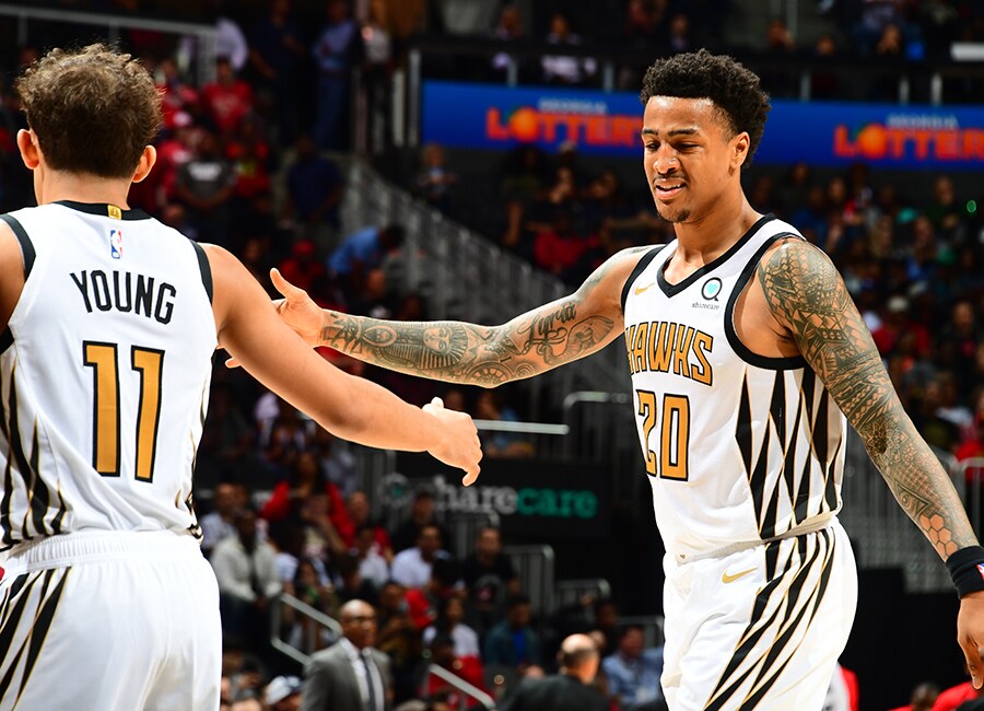 22 year old John Collins tested positive for a growth hormone. Image via Getty Images