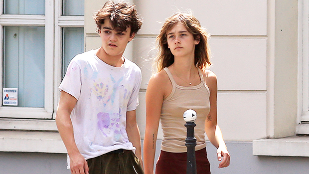 Johnny Depp’s Look-Alike Son Jack, 18, Enjoys A Romantic Stroll With GF Camille Jansen In Paris