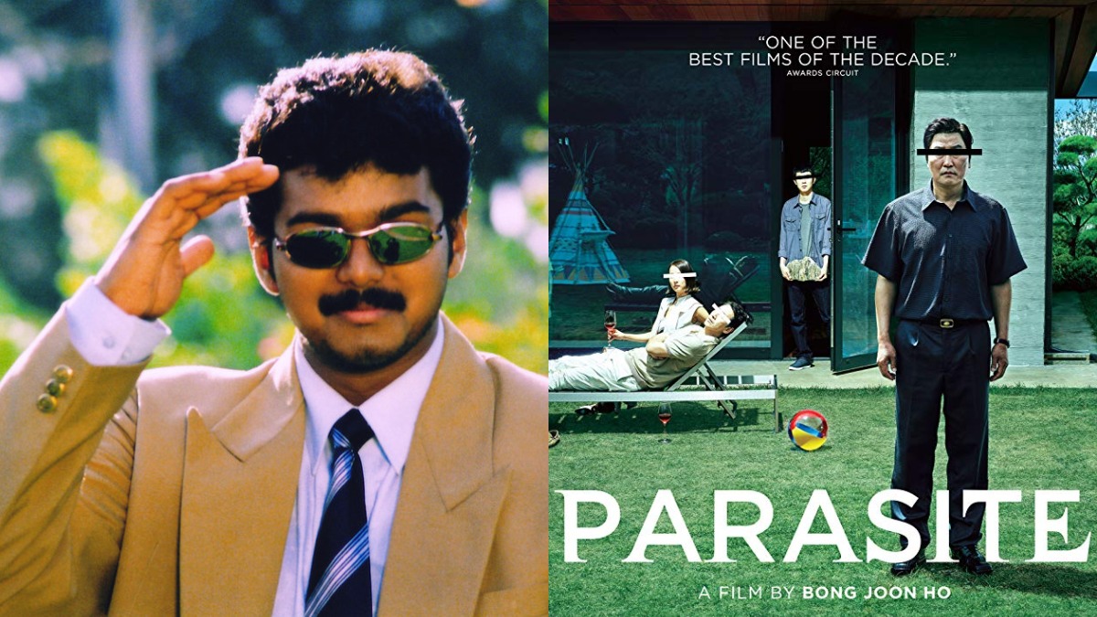 Parasite creator Bong Joon-ho is being sued by Indian producer PL Thenappan. Image via India TV.