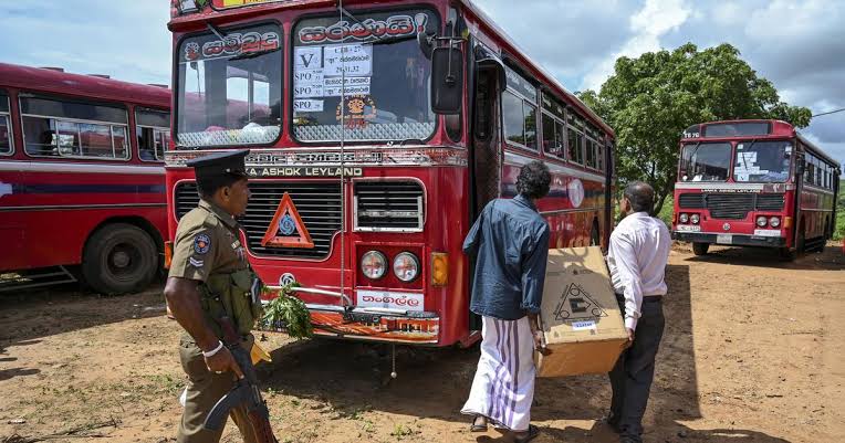 More than 100 vehicles were shot at but there were no casualties, image via AFP