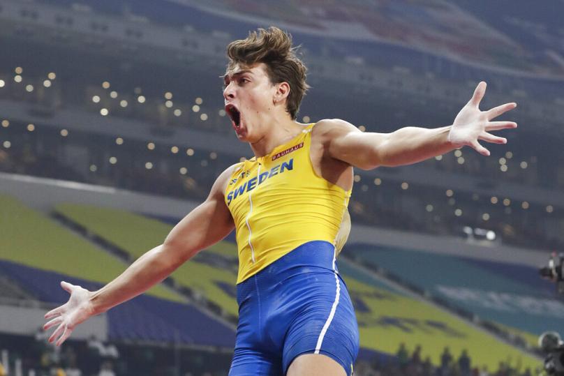 Both of his parents were accomplished athletes, image via AP