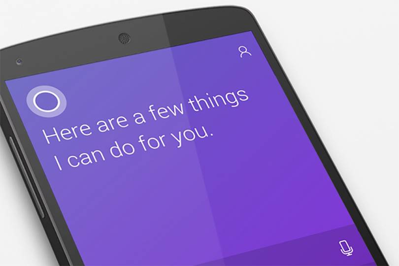 As of January 2020, Cortana will no longer be supported for iOS and Android in the UK. Image via Microsoft.