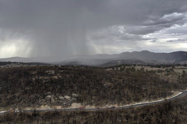There are still 17 blazes in the region, image via Getty Images