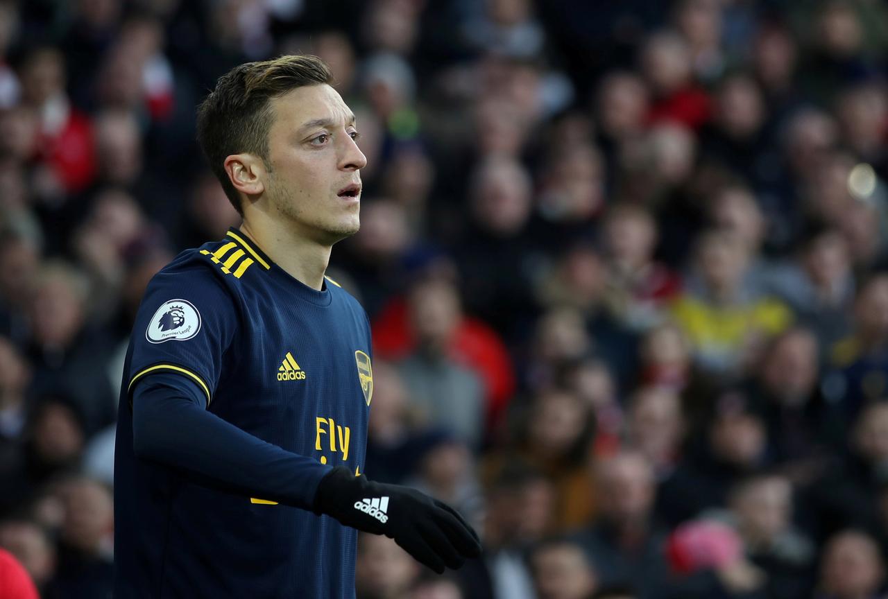 Ozil's Uighur comments do not reflect Arsenal's views, assures team management. Image via Reuters.