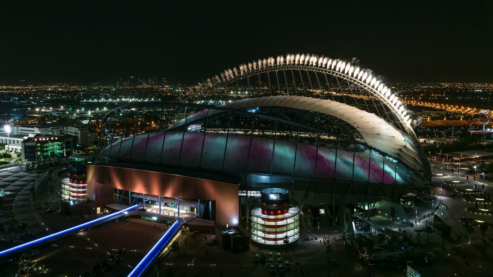 The stadium has been built but is untested, image via Yahoo